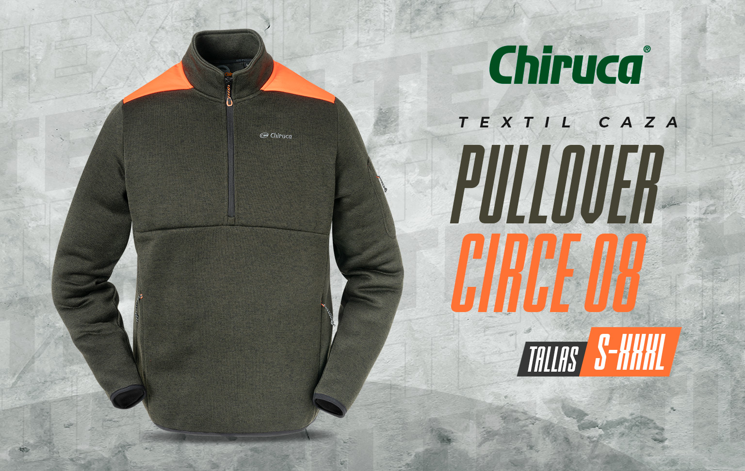 Jersey Circe, otra novedad en la colección textil de Chiruca®
